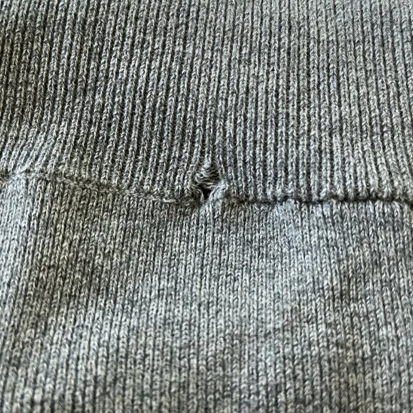 Monk & Lou diagonal zip sweater, size medium (0120) - Picture 10 of 10